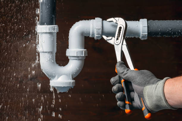 Professional Drain Cleaning technician working in Old Bethpage, NY